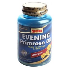 HEALTH FROM THE SUN 月見草油歐米茄 6 1300 毫克軟膠囊, 1個, 60 件