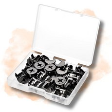 가구 편심 휠용 캠 잠금 장치 15x9mm 50개 블랙 가구 캠 잠금 패스너 IKEA 하드웨어 부품과 호환 가능 멀티 사이즈 수리 예비 부품 너트 및 볼트 모음 세트, 20