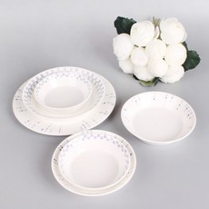 한국도자기 블루스케치 1p, 1개, 공기