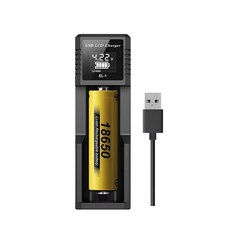 09farm lcd 배터리 충전기 aa 충전 c타입 1구 aaa 3.7v