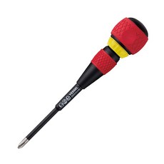 베셀 볼 라쳇 전공드라이버 2200 PH 2x100 십자 볼그립 전기공사 전문가 고급, 1개