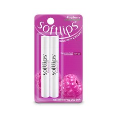 SoftLips 라즈베리 SPF 20 립밤 각 2그램 2개입 11st_amz 243991 3977659647, SoftLips 라즈베리 SPF 20 립밤, 각 2그램