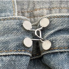 요술 똑딱이 단추1+1, 블랙1+101247WT