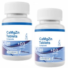 RiMi CaMgZn 複合錠 添加維生素D3, 1個, 60顆