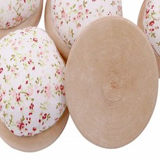 바늘꽂이 우드핀쿠션 7.2x4.3cm 바느질쿠션 시침핀꽂이, 1개