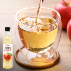 백설 애플사이다비니거 건강발효사과식초 800MLx3개