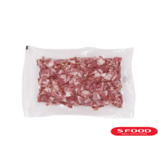 에쓰푸드 전지베이컨 20mm 탑핑 1kg.피자 파스타 탑핑, 1개, 1kg, 1kg