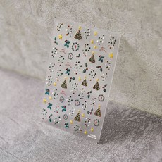 토모니 크리스마스 스티커, 1개, 123번