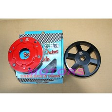 MOTORS-箭牌(兢技版) 傳動後組 碗公 離合器 咬合更穩 有效解決起步抖動 適用於 勁戰/新勁戰/GTR/BWS, 1個