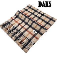 닥스 캐시미어 남 여공용 시그니처 체크머플러FKS043I 317038
