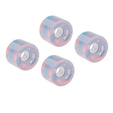 스케이트 보드 용 4pcs 78A PU 바퀴 공원 거친 땅을위한 거리 스케이트 보드 Longboard 바퀴 롤러, 다중