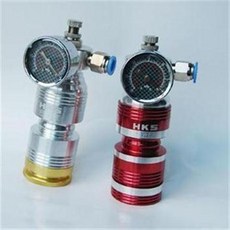 HKS 二次進氣省油加速器 適用於汽車改裝 節油動力提升, 銀色, 1個
