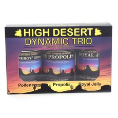 CC POLLEN Dynamic Trio Polenergy + 蜂膠 + 蜂王漿素食膠囊, 1個, 180 件