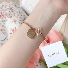 Noid B 禮品包裝扁心茶扣項鍊手鍊腳鍊單獨