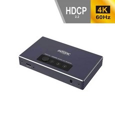 INTOPIC 廣鼎 HSW-210 HDMI 3進1出 4K 60Hz 切換器, 1個