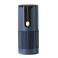 차량용 공기청정기 자동차 차량 미니 휴대용 소형 Xiaomi youpin 방 탈취제 음이온 제거제 연기 hepa 필터 가정용, 블루 - 1200mah