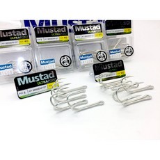 Mustad 22002DNP-DT 四倍強鑽石龍爪 釣鉤, 1個, 4/0