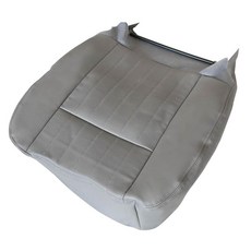 ATUOTPO 전면 운전석 또는 조수석 하단 교체 천공 가죽 시트 커버 그레이 #KB1 쉐보레 임팔라 SS 1994 1995 1996과 호환, 1개