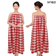 고무줄 마사지가운 고무밴드 뷰티샵 피부미용가운