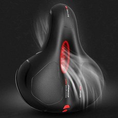 자전거 메모리폼 안장 쿠션 전립선안장, 메모리폼자전거안장