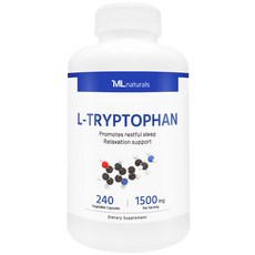 [미국빠른직구] 신제품 마이라이프 내추럴스 L-트립토판 1500mg, 1개, 240정