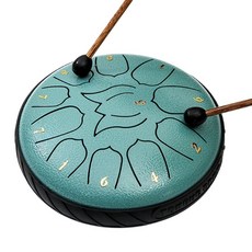 음계 드럼 사운드 힐링 악기 레인 엔터테인먼트 명상 요가 선 선물용, 1개