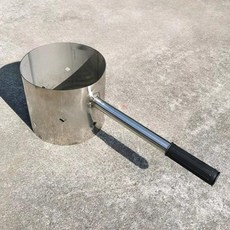 원형 차콜스타터 숯 점화 착화 바베큐 용품 침니스타터, 1개