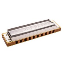 호너하모니카 마린밴드1896 클래식 10홀 C G A Bb키 블루스 다이아토닉 하모니카, 1개