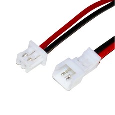 드론 RC 완구 1.25mm 2핀 튜닝용 케이블 암수 세트 소형 배터리 전원선 호환, 1개, (튜닝) 1.25튜닝용케이블(암+수)(화이트)