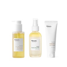 놀스 투인원 오일투폼 클린저 + 하이드레이팅 더블 듀티 미스트 + 메디테이션 젤 크림 (3종), 1개