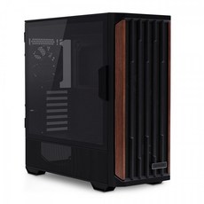 앱코 SUITMASTER 리얼우드 미들타워 컴퓨터케이스 블랙, 1개, MF360