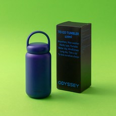 쓰임 오딧세이 투고 텀블러 420ml (5color), 블루