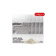 pidan貓砂 木薯豆腐 混合貓砂 木薯砂 豆腐砂 木薯貓砂 混合砂 豆腐貓砂 皮蛋貓砂 貓咪用品, 1個, 4包組, 6L, 無香