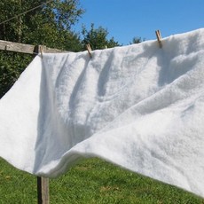 광폭 폴리 패딩솜 6온스 충전재 방한 안감 다용도 만들기용, 1개, 화이트