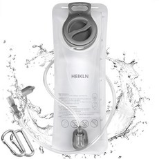 HEIKLN 하이드레이션 블래더 2팩 하이킹 백팩용 워터 블래더 누출 방지 백 BPA 프리 군용 물 보관 클라이밍 사이클링 러닝 캠핑용 팩 146146
