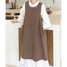 패션스타트 패턴인 P1617 여성 에이프런 레이어드 원피스 옷 패턴 옷본 도안, 1개, 혼합