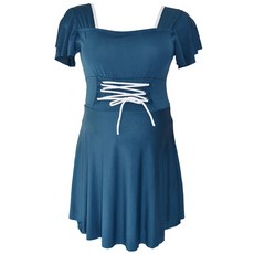 EJ可愛蝴蝶結孕婦泳衣