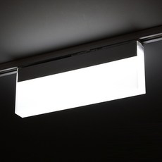 엘포스 루버 레일등 300 LED 15W 화이트, 주광색(하얀빛)
