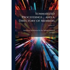 (영문도서)Summarized Proceedings ... and a Directory of Members; Volume 42 Paperback, Nabu Press, English, 9781145810419