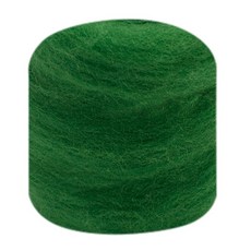 JY 羊毛氈材料包 長纖維70S羊毛條 DIY手作材料, 55淺墨綠【10g/每包】, 1個