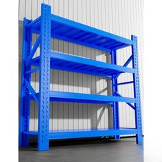 타이어 보관대 디스플레이 랙 수리 보관 거치대 선반, 15. 옐로 4단 메인 100x50x200, 1개