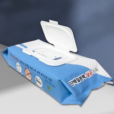 케어팜 내시경 세척티슈 베드사이드 세척티슈 천연 단백 분해제 함유 99%살균 1팩 60매, 1개