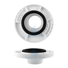 하나로 편심(3전 겸용) 양변기 설치 부속 후렌지 플랜지 변기 배관 연결 냄새 차단 악취 오수 차단, 1개