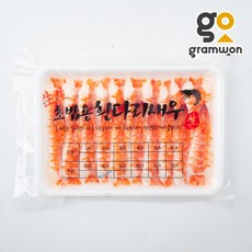 초새우 4LH 20미 지앤원 초밥용 자숙 새우 초밥재료 네타, [냉매무료]초새우 4LH+드라이