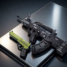 중국레고 98k 저격총 에땁 발사가능한 AWM 소총레고 조립 98K, N. 95식 소총