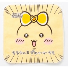 吉伊卡哇 魔法少女手帕 口水巾 方巾 小可愛 小八貓 小兔兔 小桃 Chiikawa 日本代購, 滿版兔兔, 1個, 滿版兔兔