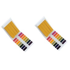 pH 114 시험지 리트머스 랩 스트립 2팩 팩당 100개 CP 및 HP 비누 제조, pH 1-14 시험지 리트머스 랩 스트립 2팩, 팩당