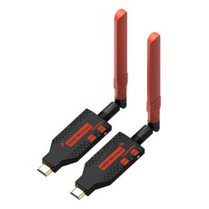 노트북 HDMI 무선 송수신기 확장기 다중 모니터분배기, 무선 30m 송신기1 수신기1 기본형