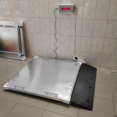 휠체어체중계 디지털 전자저울 특수 저울 체중계 검사, 80x80cm, 1개