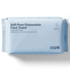 바른피부연구소 부드러운 저자극 일회용 페이스타올, 1개, 100개입 1개, 100개입